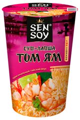 Изображение товара Суп-лапша быстрого приготовления Sen Soy Том Ям Вьетнам, 65 г