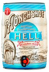 Изображение товара Пиво Monchshof Hell светлое фильтрованное Германия, 5 л
