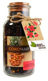 Изображение товара Чай черный beFRUITbe Сокочай ананас-клубника-мята, 130 г