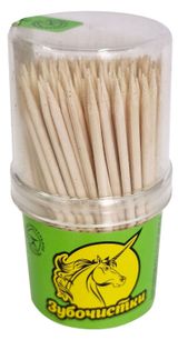 Изображение товара Зубочистки «Единорог» береза, 150 шт