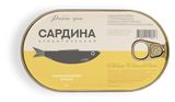 Изображение товара Сардина атлантическая «Рыбное меню» тушки бланшированные в масле, 175 г