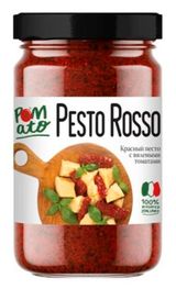 Изображение товара Соус Pomato Красный песто с вялеными томатами Италия, 190 г