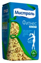 Изображение товара Рис «Мистраль» Фитнес эксперт смесь коричневого и красного риса, 450 г