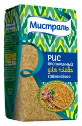 Изображение товара Рис «Мистраль» пропаренный для чайханского плова, 500 г