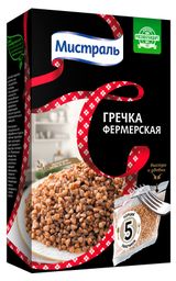 Изображение товара Гречка «Мистраль» Фермерская в пакетиках для варки, 5x80 г