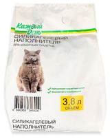 Изображение товара Наполнитель для кошачьего туалета «Каждый день» силикагелевый, 3,8 л