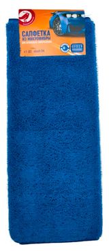 Изображение товара Салфетка АШАН Красная птица из микрофибры, 40х60 см