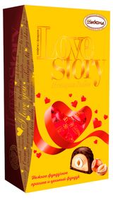 Изображение товара Конфеты шоколадные Love Story с фундуком, 250 г