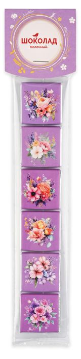 Изображение товара Шоколад молочный АШАН Красная птица, 6х5 г