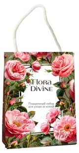 Изображение товара Набор подарочный Flora Divine, Крем для рук питательный 75 мл + Крем-скраб для рук 75 мл в ассортименте