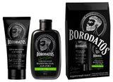 Изображение товара Набор подарочный Borodatos, Шампунь-гель для душа 250 мл + Крем-бальзам для лица 75 мл