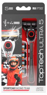 Изображение товара Бритва мужская TopTech Ultra 5 с 5 сменными кассетами