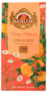 Изображение товара Чай черный Basilur Vintage Blossoms Citrus Bliss Шри-Ланка, 75 г