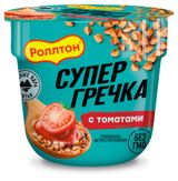 Изображение товара Каша гречневая быстрого приготовления «Роллтон» с томатами, 45 г