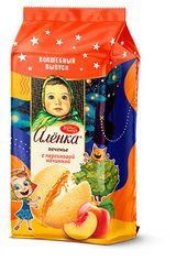 Изображение товара Печенье сдобное «Аленка» с персиковой начинкой, 115 г
