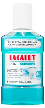 Изображение товара Ополаскиватель для полости рта Lacalut Pure Calcium, 250 мл