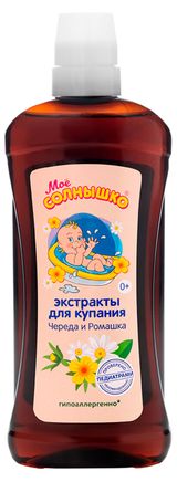 Изображение товара Экстракты для купания «Мое Солнышко» Баю-баюшки череда и ромашка, 475 мл