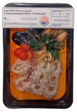 Изображение товара Суп «Быстро из моря» Том-Ям острый с морепродуктами замороженный, 480 г