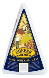 Изображение товара Сыр мягкий Бри Cheese Voyage с белой плесенью 50-60% БЗМЖ, 100 г