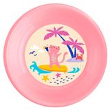 Изображение товара Тарелка детская глубокая «Пластишка» с декором Коты, 185 мм