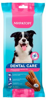 Изображение товара Лакомство для собак средних пород «Мираторг» Dental Care жевательное c говядиной, 70 г