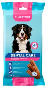 Изображение товара Лакомство для собак крупных пород «Мираторг» Dental Care жевательное c говядиной, 170 г