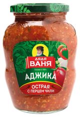 Изображение товара Аджика острая «Дядя Ваня» с перцем чили, 370 г