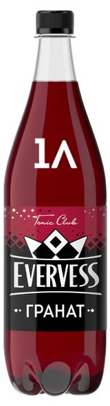 Изображение товара Напиток газированный Evervess Гранат, 1 л