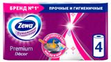 Изображение товара Бумажные полотенца Zewa Premium Decor, 4 рулона