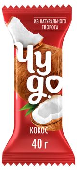 Изображение товара Сырок глазированный «Чудо» кокос с кокосовой стружкой 28.7% БЗМЖ, 40 г