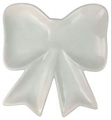 Изображение товара Блюдо Бантик белый, 21 см