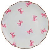 Изображение товара Тарелка десертная Бантики мини, 21 см