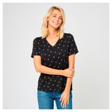 Изображение товара Футболка женская InExtenso с длинным рукавом черная, р. XS-XXL