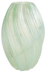 Изображение товара Ваза Actuel Изгиб зеленая, 27 см