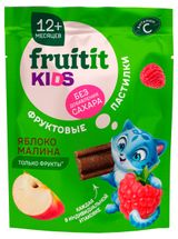 Изображение товара Пастила фруктовая Fruit It яблоко малина без добавления сахара, 55 г