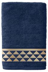 Изображение товара Полотенце махровое «Волшебная Ночь» синие, 70х130 см