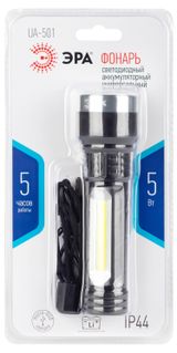 Изображение товара Фонарь «ЭРА» UA-501 аккумуляторный 5 вт светодиодный