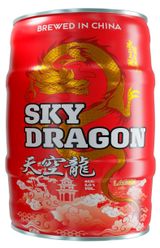 Изображение товара Пиво светлое Sky Dragon Lager фильтрованное Китай, 5 л