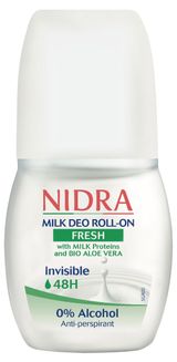 Изображение товара Дезодорант-ролик Nidra с молочными протеинами и алоэ вера Италия, 50 мл
