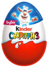 Изображение товара Шоколадное яйцо Kinder Сюрприз с игрушкой внутри коллекция Буба, 20 г