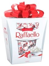 Изображение товара Конфеты RAFFAELLO с цельным миндальным орехом в кокосовой обсыпке, 500 г