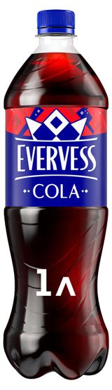 Изображение товара Напиток газированный Evervess Cola, 1 л