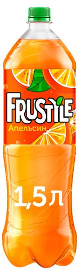Изображение товара Напиток газированный Frustyle со вкусом апельсина, 1,5 л
