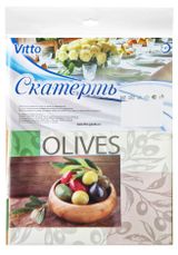 Изображение товара Скатерть Vitto Оливки ПВХ, 130х110 см
