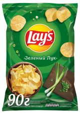 Изображение товара Чипсы картофельные Lay's зеленый лук, 70 г