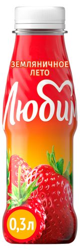 Изображение товара Нектар «Любимый» Земляничное лето, 300 мл