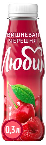 Изображение товара Нектар «Любимый» Вишневая черешня, 300 мл