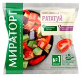 Изображение товара Овощная смесь «Мираторг» Рататуй баклажан кабачки томаты перец сладкий болгарский замороженная, 400 г