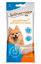 Изображение товара Лакомство для собак «Зубочистики» для мелких пород с кальцием, 60 г