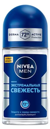 Изображение товара Дезодорант-антиперспирант шариковый NIVEA MEN Экстремальная свежесть Германия, 50 мл